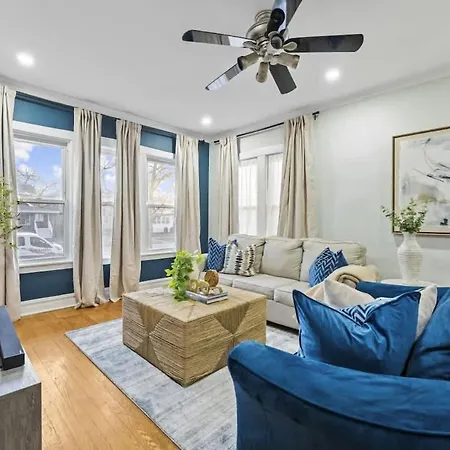 Oak Park 5Bd 2Bth Sleeps 11 With 3 Private Parking Villa